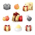 Holiday icon collection Royalty Free Stock Photo