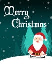 Holiday Merry Christmas Party Poster Royalty Free Stock Photo