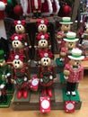 Holiday Mickey and Minnie Mouse