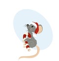 Holiday Mouse Illustration