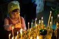 Holiday of the Orthodox Church on Pentecost Sunday in the Kaluga region in Russia on 19 June 2016.