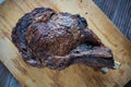 Holiday Prime Rib Roast cut of beef Royalty Free Stock Photo