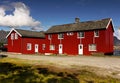 Holiday resort, Kabelvag village, Lofoten Royalty Free Stock Photo