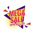 holiday season mega sale campaign poster buy and save