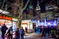 Holiday Shops Bryant Park Royalty Free Stock Photo