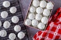 Holiday snowball and mexican wedding cake cookies