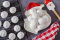 Holiday snowball and mexican wedding cake cookies