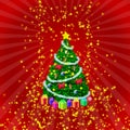 Holiday tree Royalty Free Stock Photo