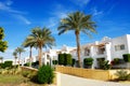 The holiday villas at luxury hotel Royalty Free Stock Photo