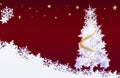 Holiday xmas background illustration Royalty Free Stock Photo