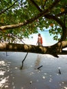 Holidaying in Andaman& x27;s Kalapatthar beach. Royalty Free Stock Photo