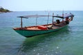 Holidays in Cambodia. Beautiful view from the beach. Awesome world of travel. Summer rest. Royalty Free Stock Photo