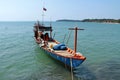 Holidays in Cambodia. Beautiful view from the beach. Awesome world of travel. Summer rest. Royalty Free Stock Photo