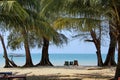 Holidays in Cambodia. Beautiful view from the beach. Awesome world of travel. Summer rest. Royalty Free Stock Photo
