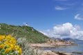 Holidays on the island of beauty, in southern Corsica Royalty Free Stock Photo