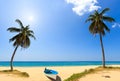 Holidays paradise beach Royalty Free Stock Photo