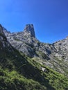 Holidays at Picos de Europa, Asturias, Spain Royalty Free Stock Photo