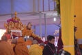 Holiness Dalai lama in Bodhgaya, India.