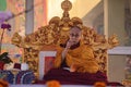 Holiness Dalai lama in Bodhgaya, India.