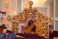 Holiness Dalai lama in Bodhgaya, India.