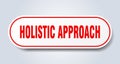 holistic approach sticker.