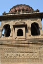 Maheshwar Holkar Cenotaph Fort Royalty Free Stock Photo