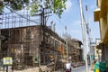 Holkar Era Gopal Mandir or Gopal Temple under restoration work Royalty Free Stock Photo