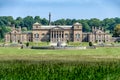 Holkham Hall Norfolk main house Royalty Free Stock Photo