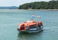 Holland America Cruise Ship Maasdam tender boat Royalty Free Stock Photo