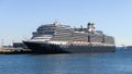 Holland America cruise ship Niew Amsterdam at Pier 91 in Seattle