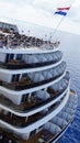 Holland America Westerdam cruise ship in Grand Turk Royalty Free Stock Photo