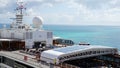 Holland America Westerdam cruise ship in Grand Turk Royalty Free Stock Photo