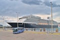 Holland America Westerdam cruise ship in Piraeus. Royalty Free Stock Photo