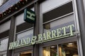 Holland and Barrett signage logo front store Utrecht