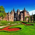 holland castle de Haar Royalty Free Stock Photo