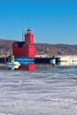 Holland lighthouse Royalty Free Stock Photo