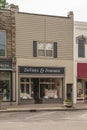 Facade of Devries-Dornbos furniture store, Holland, MI, USA