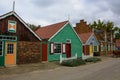 A Dutch street on Windmill Island Gardens