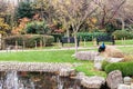 Holland Park, one of public London parks Royalty Free Stock Photo