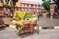 Holland Red Houses in Malacca Royalty Free Stock Photo