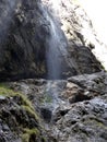 Hollental canyon mountain tour, Bavaria, Germany Royalty Free Stock Photo