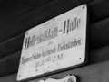 Hollentalklamm hut at Hollental canyon mountain tour, Bavaria, Germany Royalty Free Stock Photo