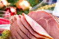 Holliday honey ham Royalty Free Stock Photo