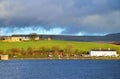 Hollingworth Lake in Rochdale Lancashire Royalty Free Stock Photo