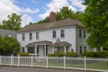 Hollis historic town center, New Hampshire, USA Royalty Free Stock Photo