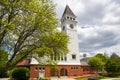 Hollis historic town center, New Hampshire, USA Royalty Free Stock Photo