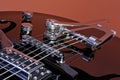 Hollow Body Guitar Royalty Free Stock Photo