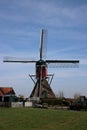 hollow post mill named Heerlijkheid at the water Kromme Does i