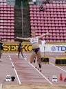 HOLLY MILLS GREAT BRITAIN on the long jump Qualification on the IAAF World U20 Championship Tampere
