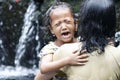 Holly springs in Balinese Tirta Empul Temple